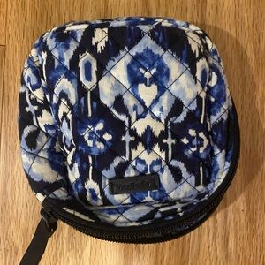 Vera Bradley mini electronic organizer zip pouch.